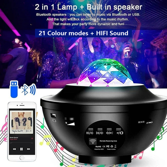 2 in 1 LAMP + BUILT IN SPEAKER